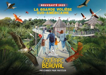 Entrance ticket for ZooParc de Beauval